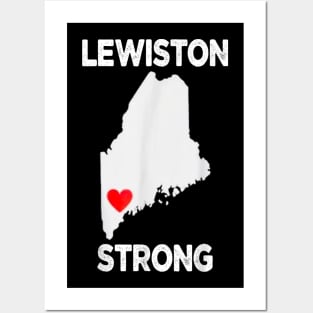 Lewiston Strong Posters and Art